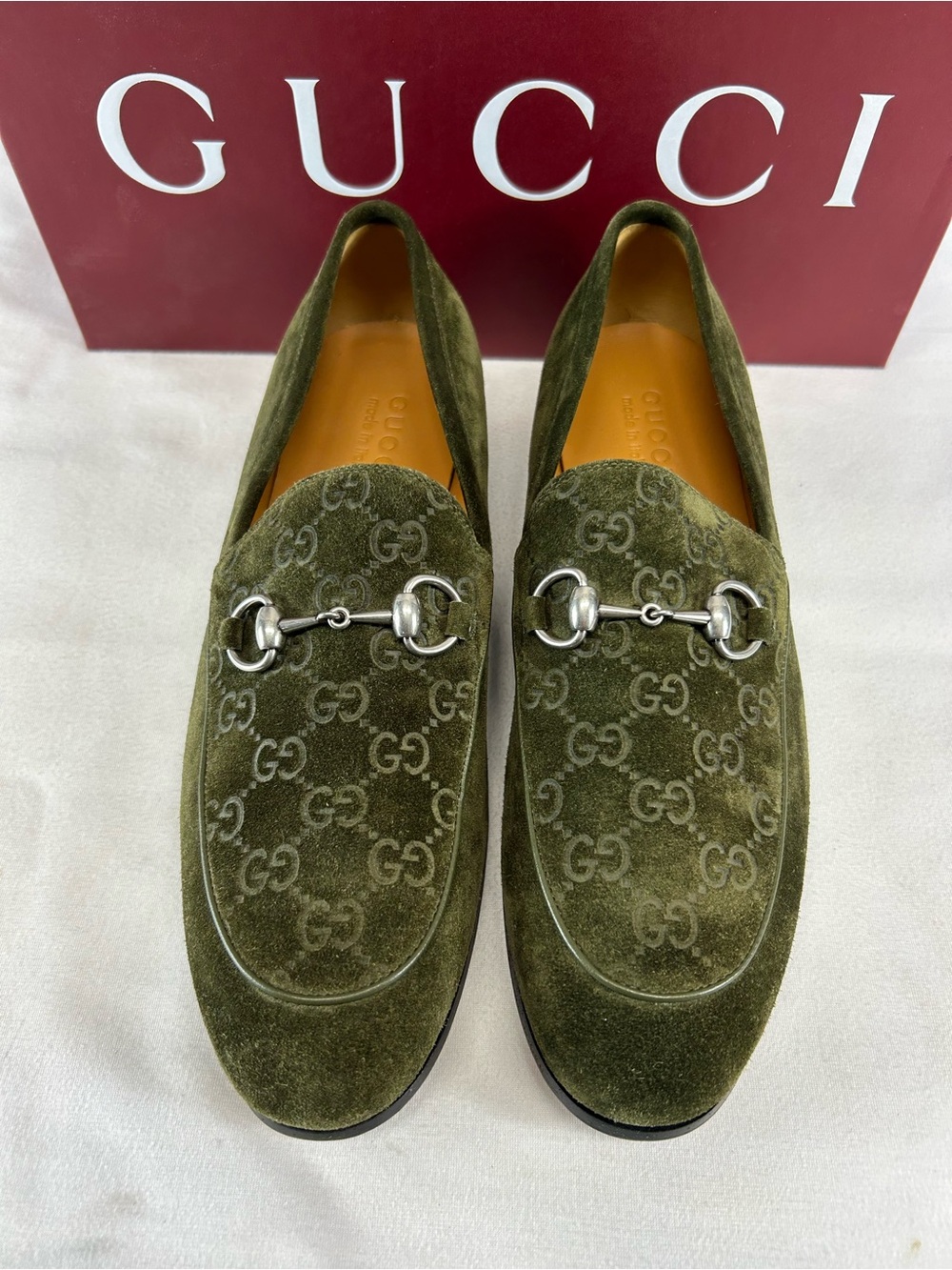 Gucci Jordy Leather Loafers